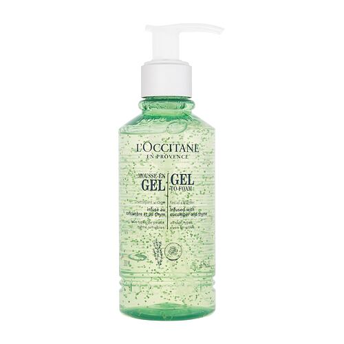 Čisticí gel L'Occitane Gel To Foam Facial Cleanser 200 ml