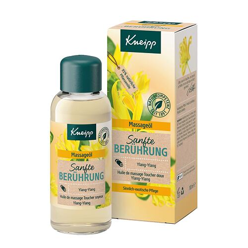 Masážní přípravek Kneipp Gentle Touch Massage Oil Ylang-Ylang 100 ml poškozená krabička