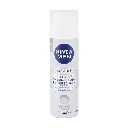 Pěna na holení Nivea Men Sensitive Recovery 200 ml poškozený flakon