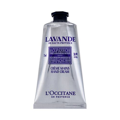 Krém na ruce L'Occitane Lavender 75 ml poškozená krabička
