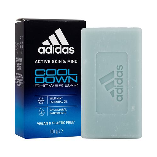 Tuhé mýdlo Adidas Cool Down Shower Bar 100 g