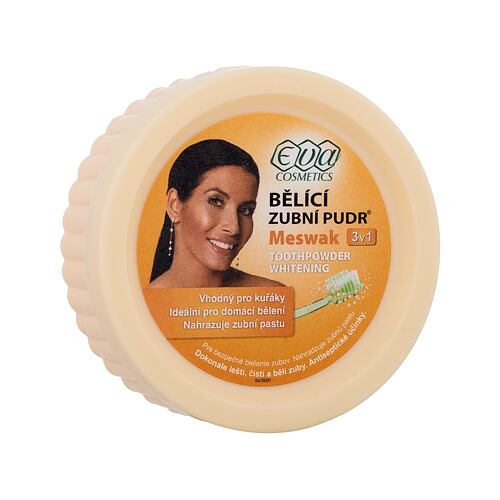Bělení zubů Eva Cosmetics Whitening Toothpowder Meswak 30 g