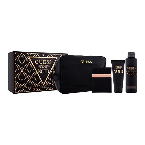 Toaletní voda GUESS Seductive Homme Noir 100 ml poškozená krabička Kazeta