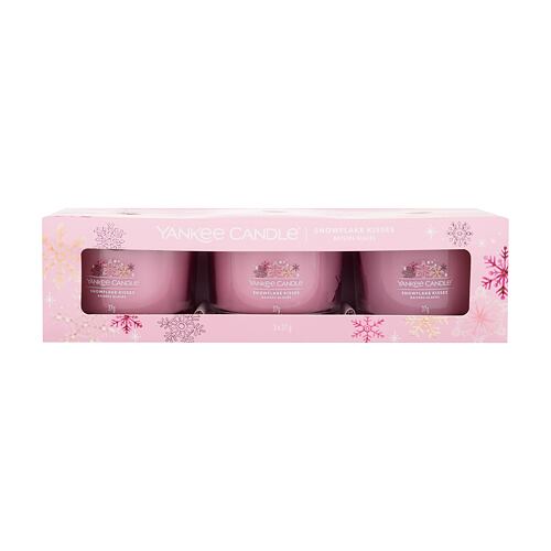 Vonná svíčka Yankee Candle Snowflake Kisses 37 g poškozená krabička Kazeta