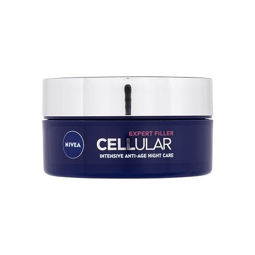 Noční pleťový krém Nivea Cellular Expert Filler Intensive Anti-Age Night Care 50 ml poškozená krabička
