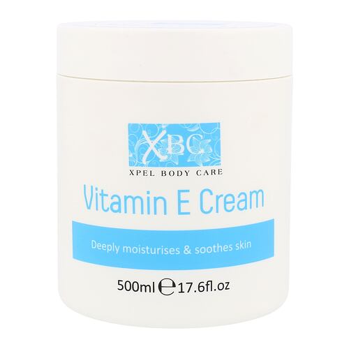 Tělový krém Xpel Body Care Vitamin E 500 ml poškozený flakon