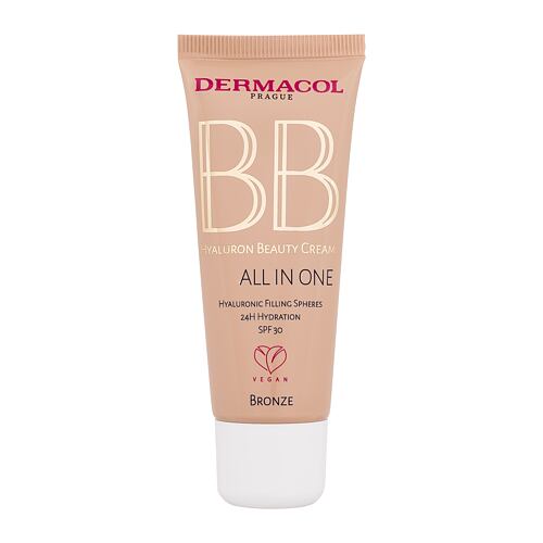 BB krém Dermacol BB Cream Hyaluron Beauty Cream All In One 30 ml 02 Bronze