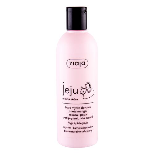 Sprchový gel Ziaja Jeju White Shower Gel 300 ml poškozený flakon