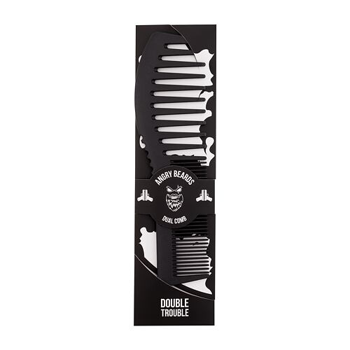 Kartáč na vousy Angry Beards Dual Comb Double Trouble 1 ks