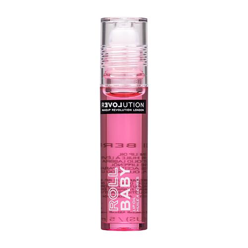 Olej na rty Revolution Relove Baby Roll Lip Oil 5 ml Goji Berry poškozená krabička