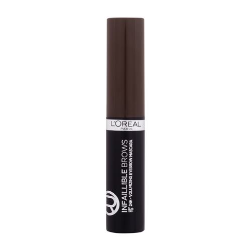 Řasenka na obočí L'Oréal Paris Infaillible Brows Volumizing Eyebrow Mascara 4,4 ml 3.0 Brunette