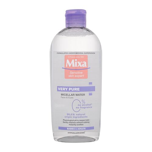 Micelární voda Mixa Micellar Water Very Pure 400 ml