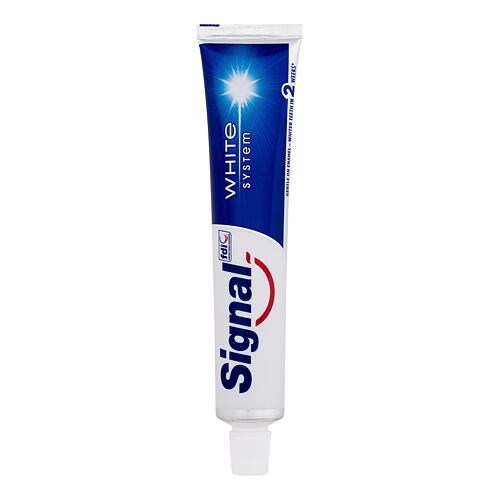 Zubní pasta Signal White System 75 ml poškozená krabička