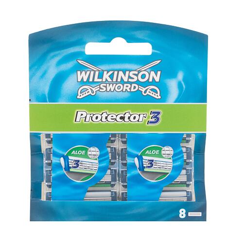 Náhradní břit Wilkinson Sword Protector 3 8 ks poškozená krabička