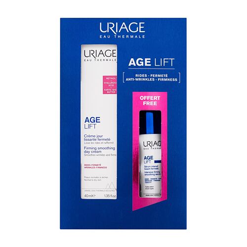 Denní pleťový krém Uriage Age Lift My Anti-Wrinkles & Firmness Duo 40 ml poškozená krabička Kazeta