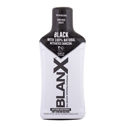 Ústní voda BlanX Black 500 ml poškozený flakon