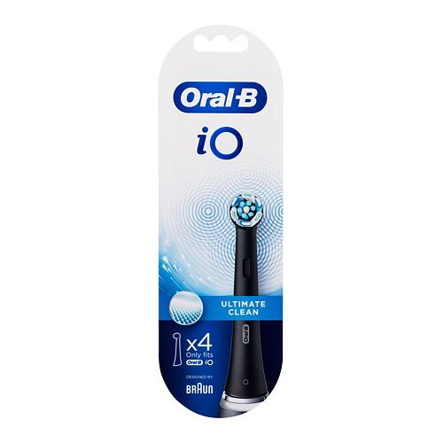 Náhradní hlavice Oral-B iO Ultimate Clean Black 4 ks