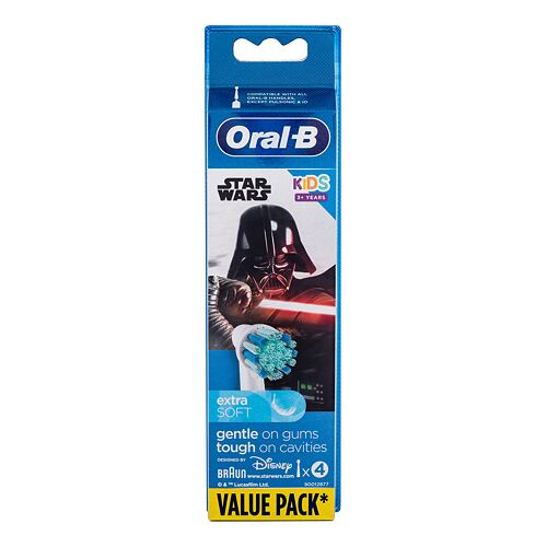Náhradní hlavice Oral-B Kids Brush Heads Star Wars 4 ks