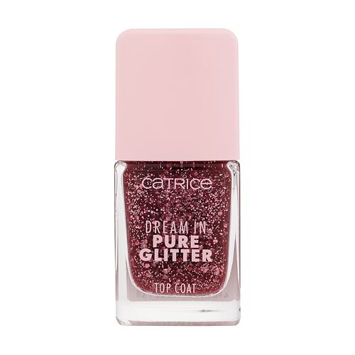 Lak na nehty Catrice Dream In Pure Glitter Top Coat 10,5 ml 050 Sparkle Darling