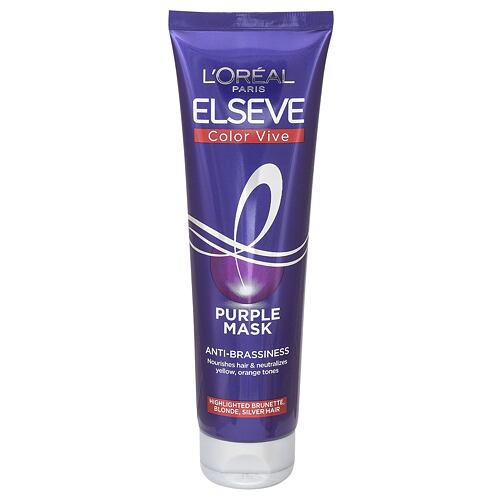 Maska na vlasy L'Oréal Paris Elseve Color-Vive Purple Mask 150 ml