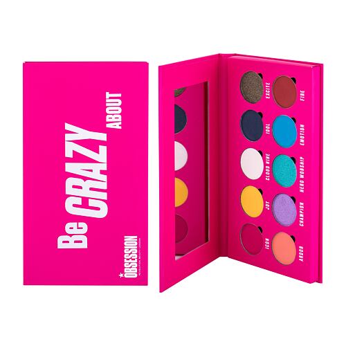 Oční stín Makeup Obsession Be Crazy About 13 g poškozená krabička