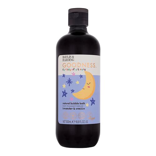 Pěna do koupele Baylis & Harding Goodness Kids Natural Bubble Bath Lavender & Vanilla 500 ml poškozený flakon
