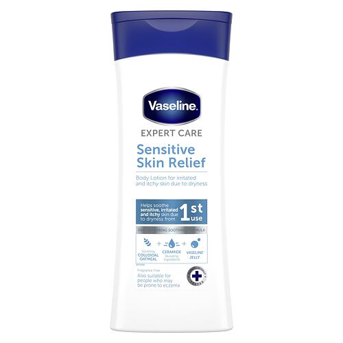 Tělové mléko Vaseline Intensive Care Sensitive Skin Relief 400 ml