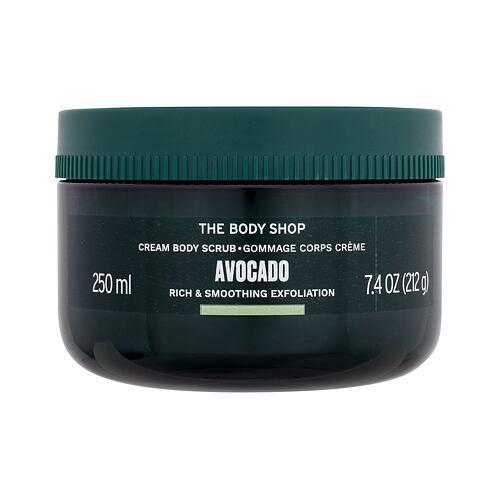 Tělový peeling The Body Shop Avocado Cream Body Scrub 250 ml