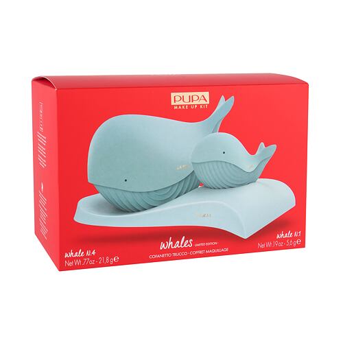 Dekorativní kazeta Pupa Whales 21,8 g 002 poškozená krabička Kazeta