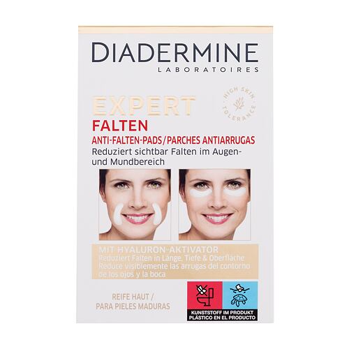 Maska na oči Diadermine Expert Anti-Wrinkle-Pads 12 ks