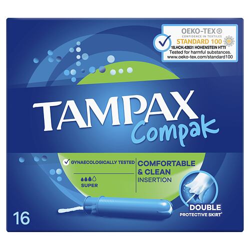 Tampon Tampax Compak Super 16 ks