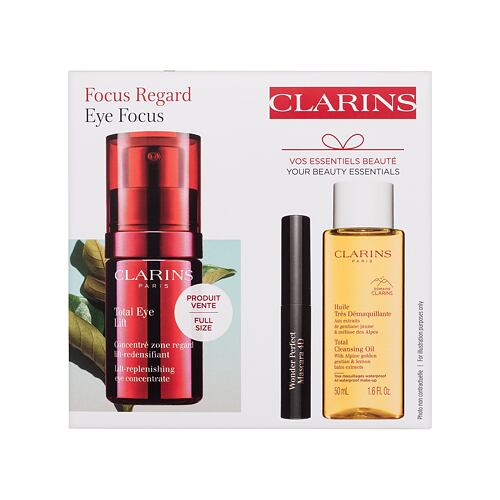 Oční krém Clarins Total Eye Lift Eye Focus 15 ml Kazeta