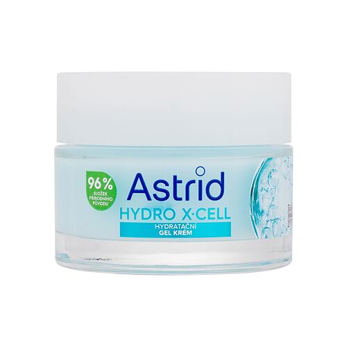 Denní pleťový krém Astrid Hydro X-Cell Hydrating Gel Cream 50 ml