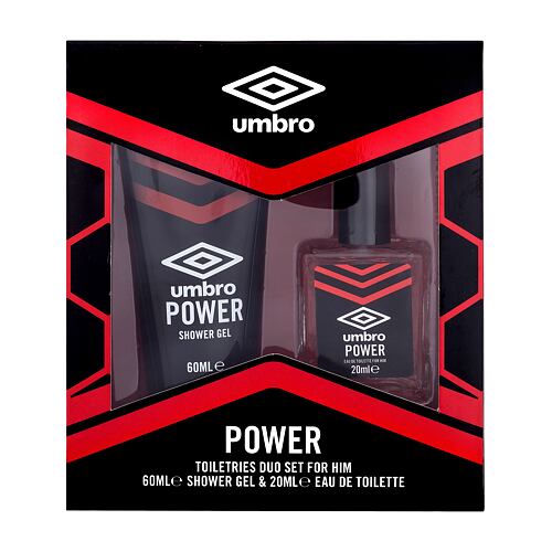 Toaletní voda UMBRO Power 20 ml poškozená krabička Kazeta
