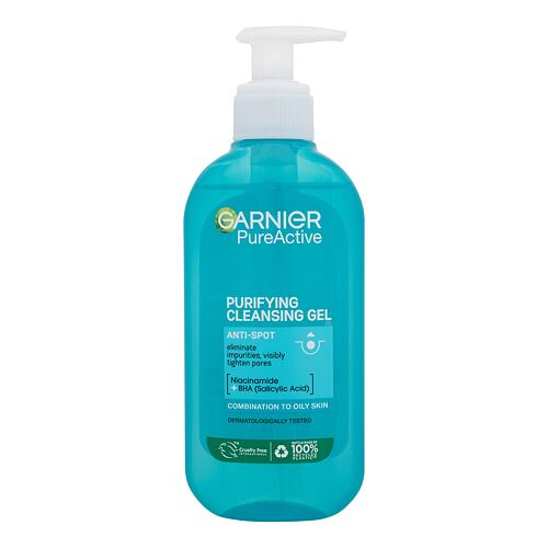 Čisticí gel Garnier Pure Active Purifying Cleansing Gel 200 ml