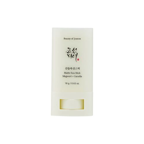 Opalovací přípravek na obličej Beauty of Joseon Mugwort + Camelia Matte Sun Stick SPF50+ 18 g