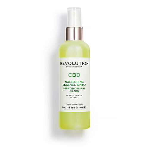 Pleťová voda a sprej Revolution Skincare CBD Nourishing Essence Spray 100 ml