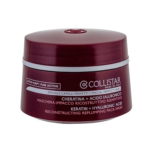 Maska na vlasy Collistar Pure Actives (Attivi Puri) Reconstructing Replumping 200 ml poškozená krabička