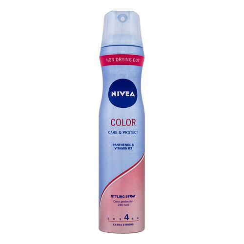 Lak na vlasy Nivea Color Care & Protect 250 ml poškozený flakon