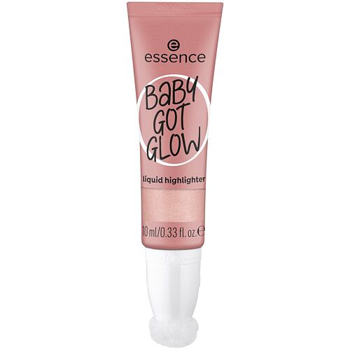 Rozjasňovač Essence Baby Got Glow Liquid Highlighter 10 ml 20 Rose And Shine