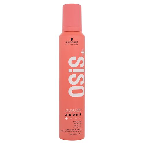 Tužidlo na vlasy Schwarzkopf Professional Osis+ Air Whip Flexible Mousse 200 ml poškozený flakon