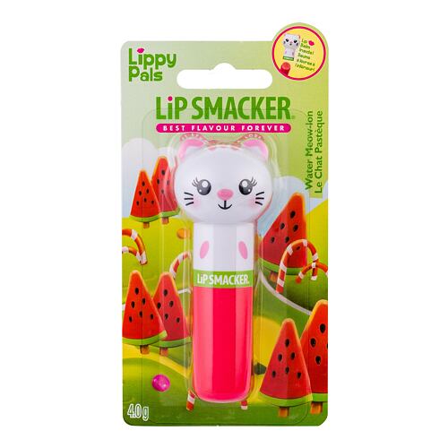Balzám na rty Lip Smacker Lippy Pals Water Meow-lon 4 g poškozený obal