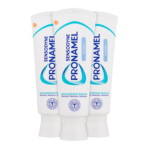 Zubní pasta Sensodyne Pronamel Whitening Trio 3x75 ml poškozená krabička