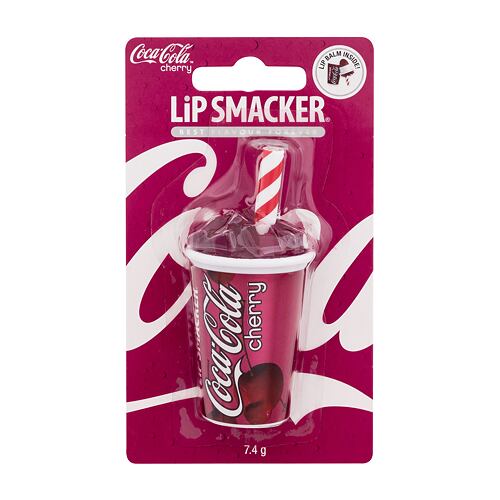 Balzám na rty Lip Smacker Coca-Cola Cup Cherry 7,4 g poškozený obal