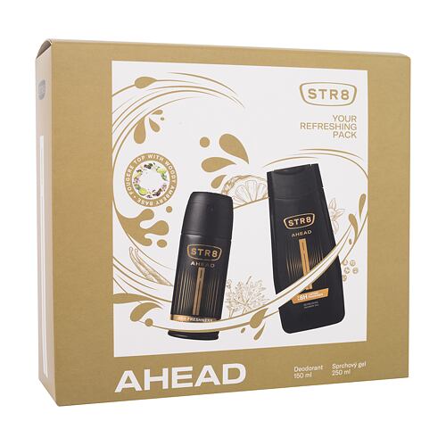 Deodorant STR8 Ahead 150 ml poškozená krabička Kazeta