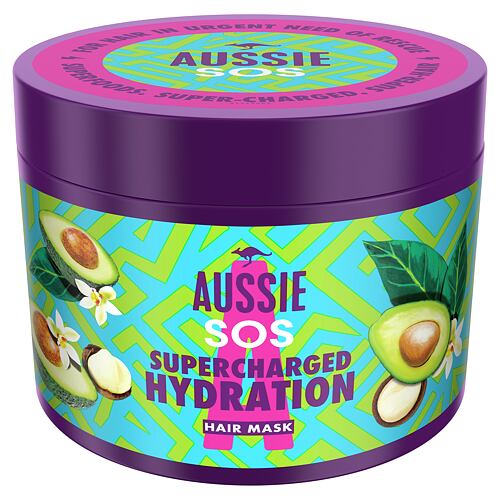 Maska na vlasy Aussie SOS Supercharged Hydration Hair Mask 450 ml