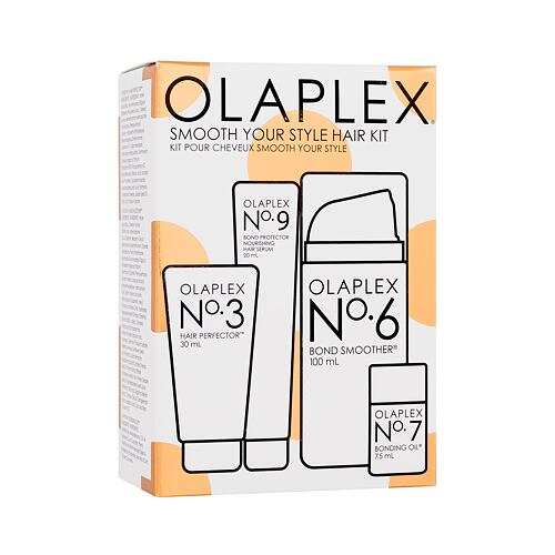 Balzám na vlasy Olaplex Smooth Your Style Hair Kit 30 ml poškozená krabička Kazeta