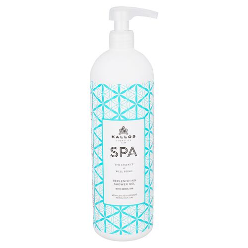 Sprchový gel Kallos Cosmetics SPA 1000 ml poškozený flakon