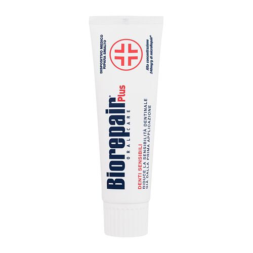 Zubní pasta Biorepair Plus Sensitive Teeth 75 ml poškozená krabička