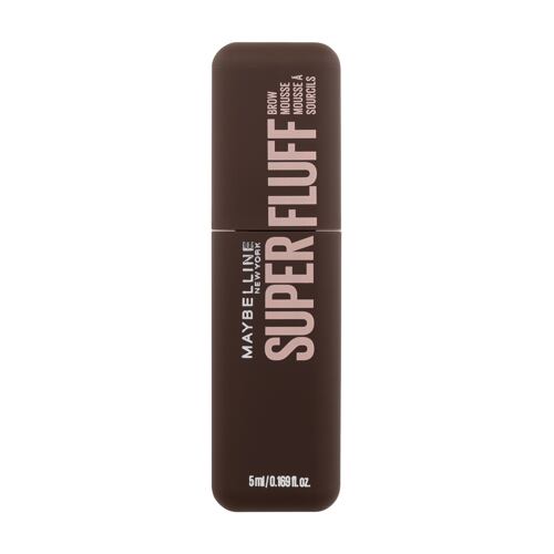Gel a pomáda na obočí Maybelline Superfluff Brow Mousse 5 ml 257 Medium Brown poškozený obal